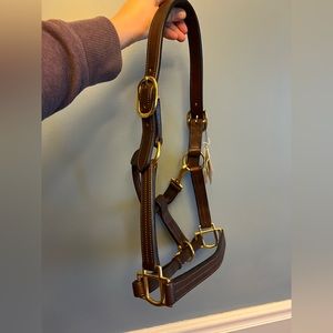 HK Americana leather Cob halter